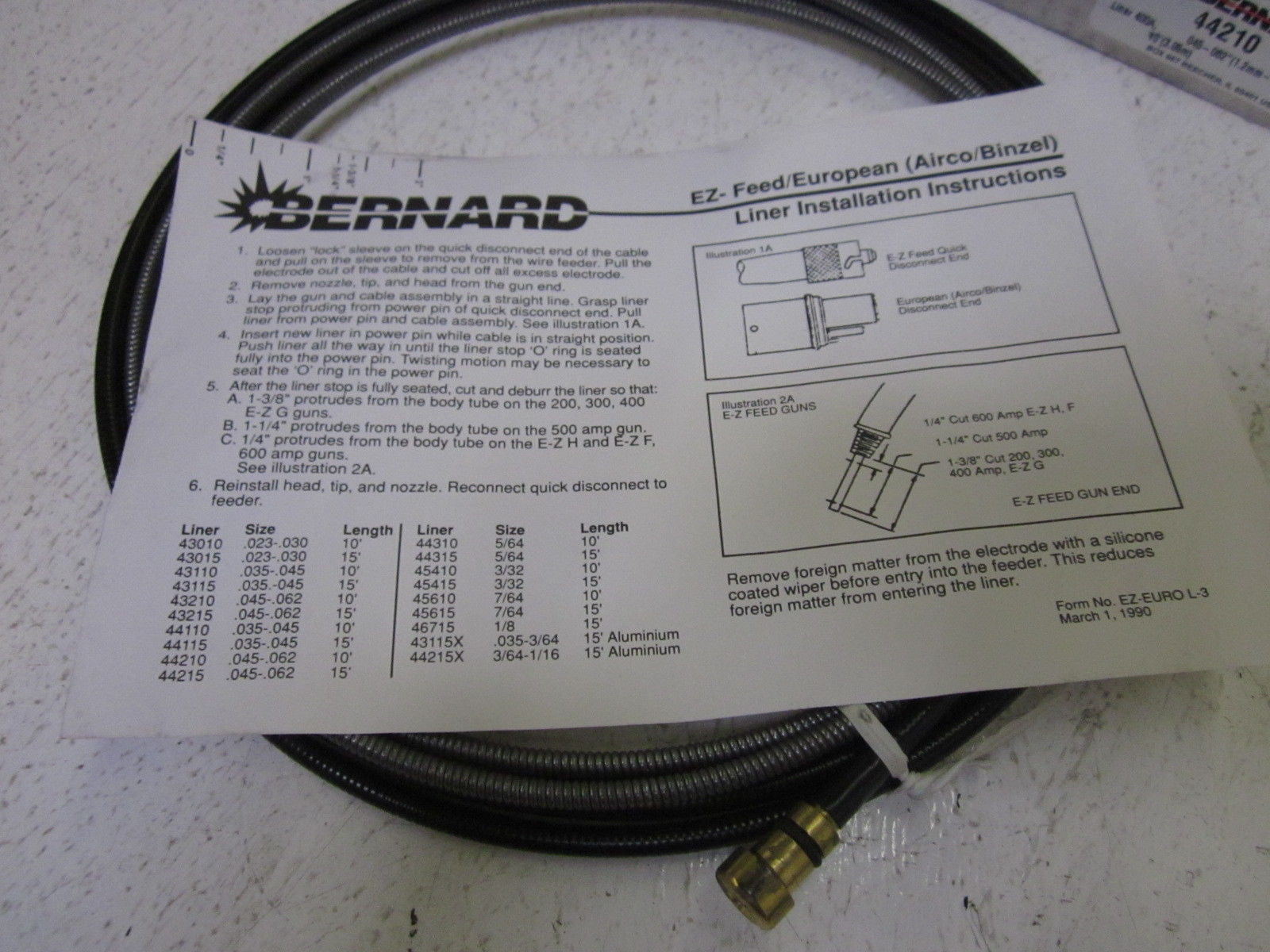 BERNARD 44210 *NEW IN BOX*