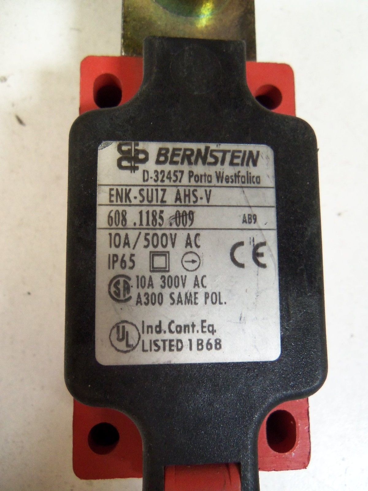 BERNSTEIN 608-1185-009 ENK-SU1Z AHS-V *USED*
