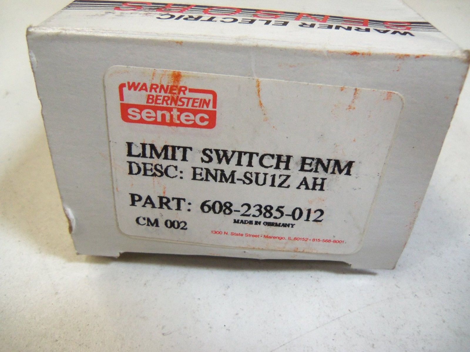 BERNSTEIN CLASSIC LIMIT SWITCH 608.2385.012 *NEW IN BOX*