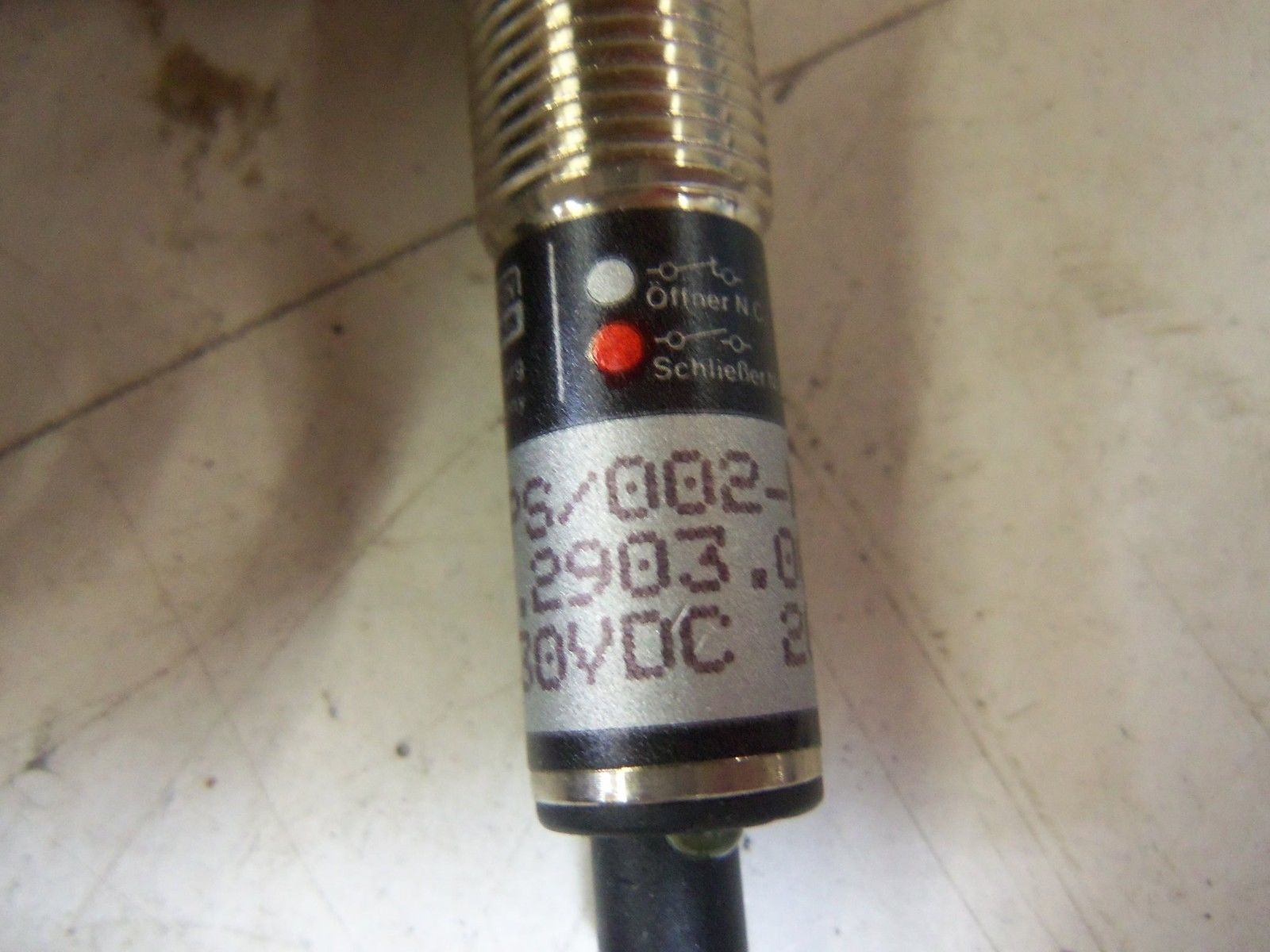 BERNSTIEN 650-2903-003 INDUCTIVE SENSOR KIB-M12PS/002-KL2 *NEW NO BOX*