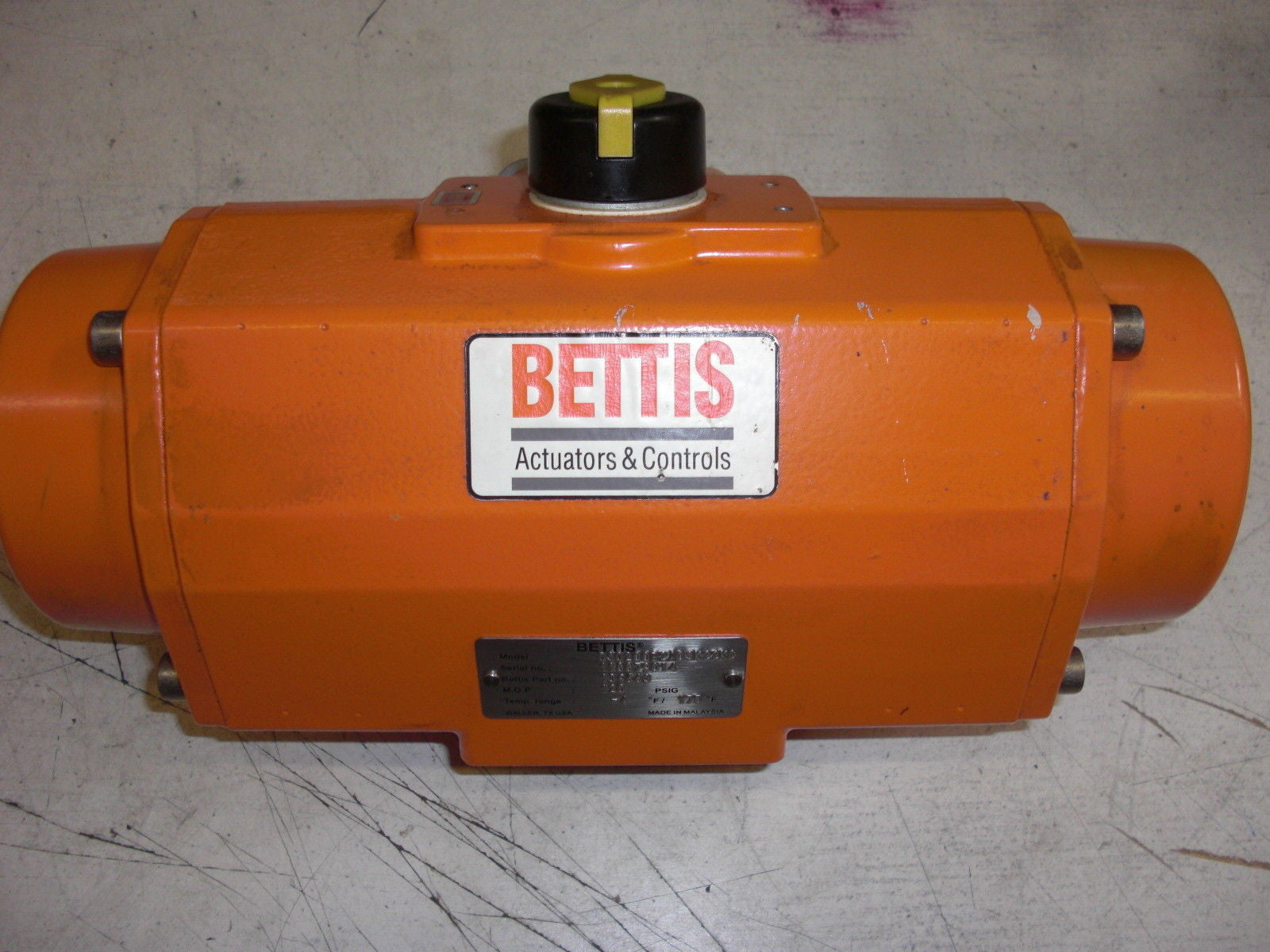 BETTIS MODEL# DS0200B2A03K22K0 PART#139663 *USED*