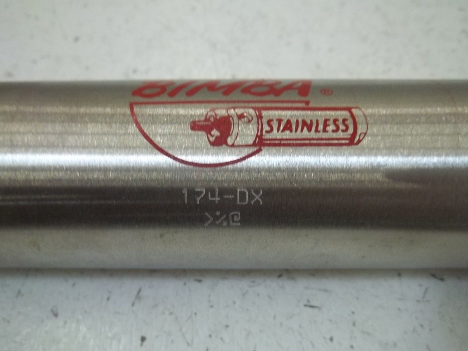 BIMBA 174-DX PNEUMATIC CYLINDER *USED*