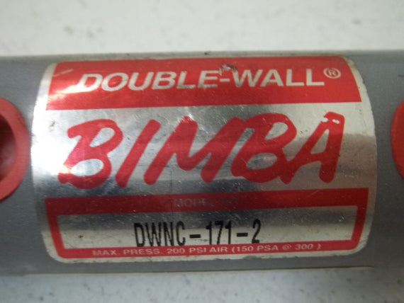 BIMBA DWNC-171-2 PNEUMATIC CYLINDER *USED*