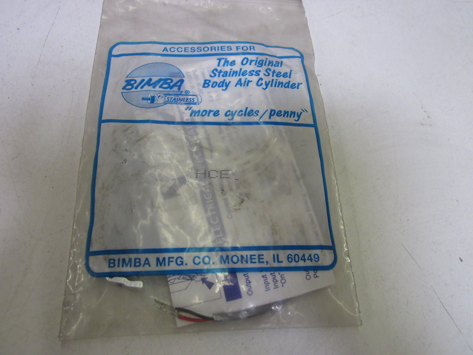 BIMBA HCE *NEW IN A FACTORY BAG*