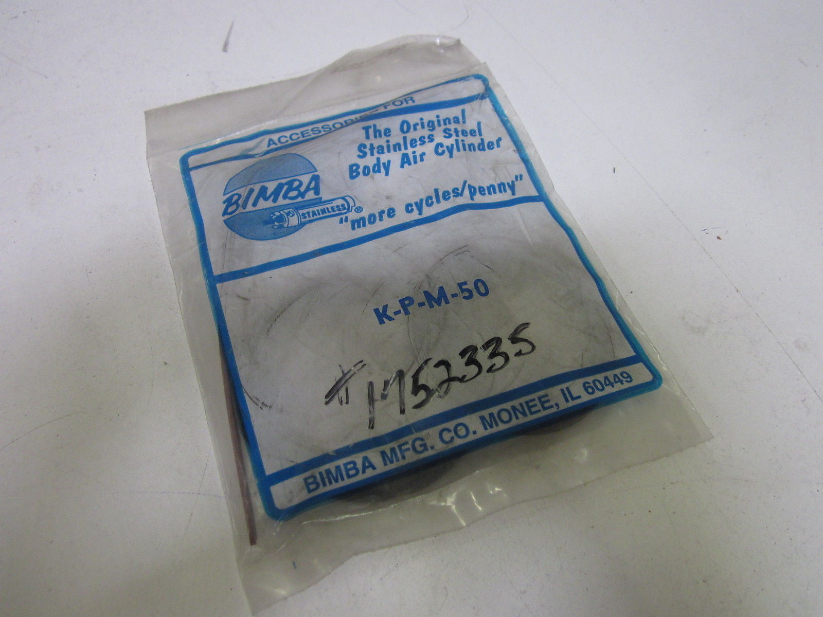 BIMBA K-P-M-50 *NEW IN A FACTORY BAG*