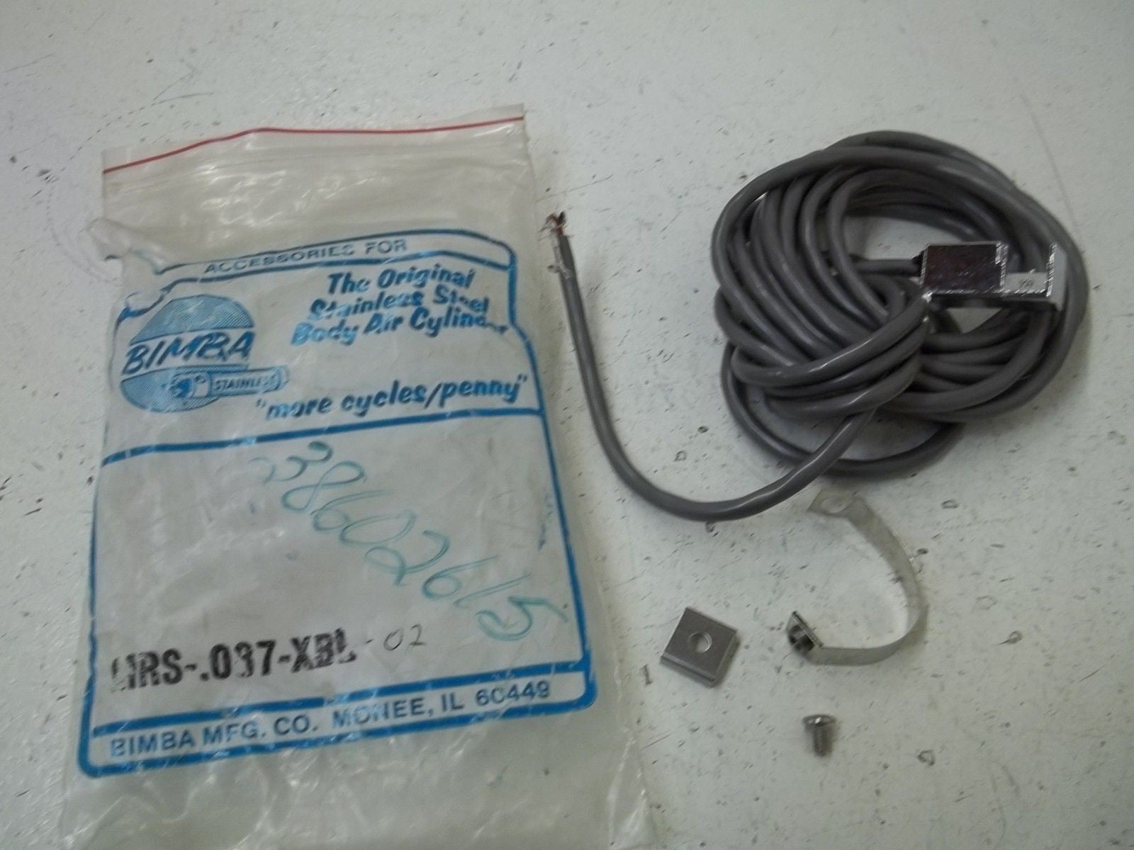 BIMBA MRS-.087-XBL-02 MAGNETIC REED SWITCH *USED*