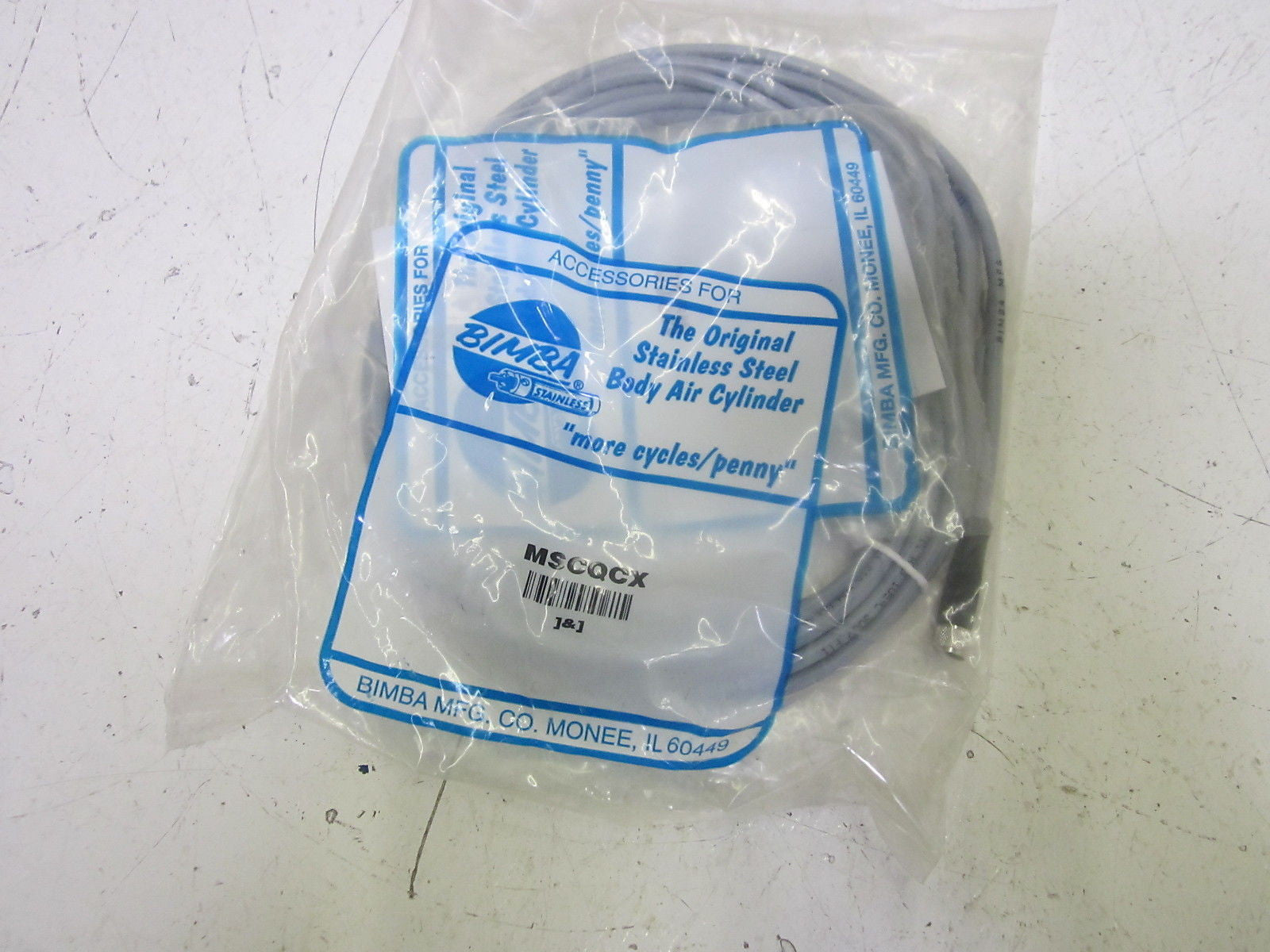 BIMBA MSCQCX MAGNETIC REED SWITCH *NEW IN A FACTORY BAG*
