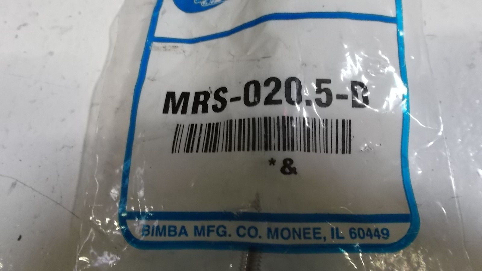 BIMBA MRS-020.5-D PNEUMATIC CYLINDER *NEW IN FACTORY BAG*