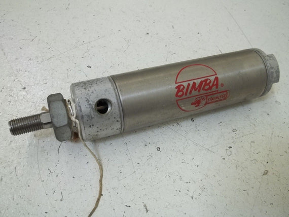 BIMBA SR-173-DBW PNEUMATIC CYLINDER *USED*