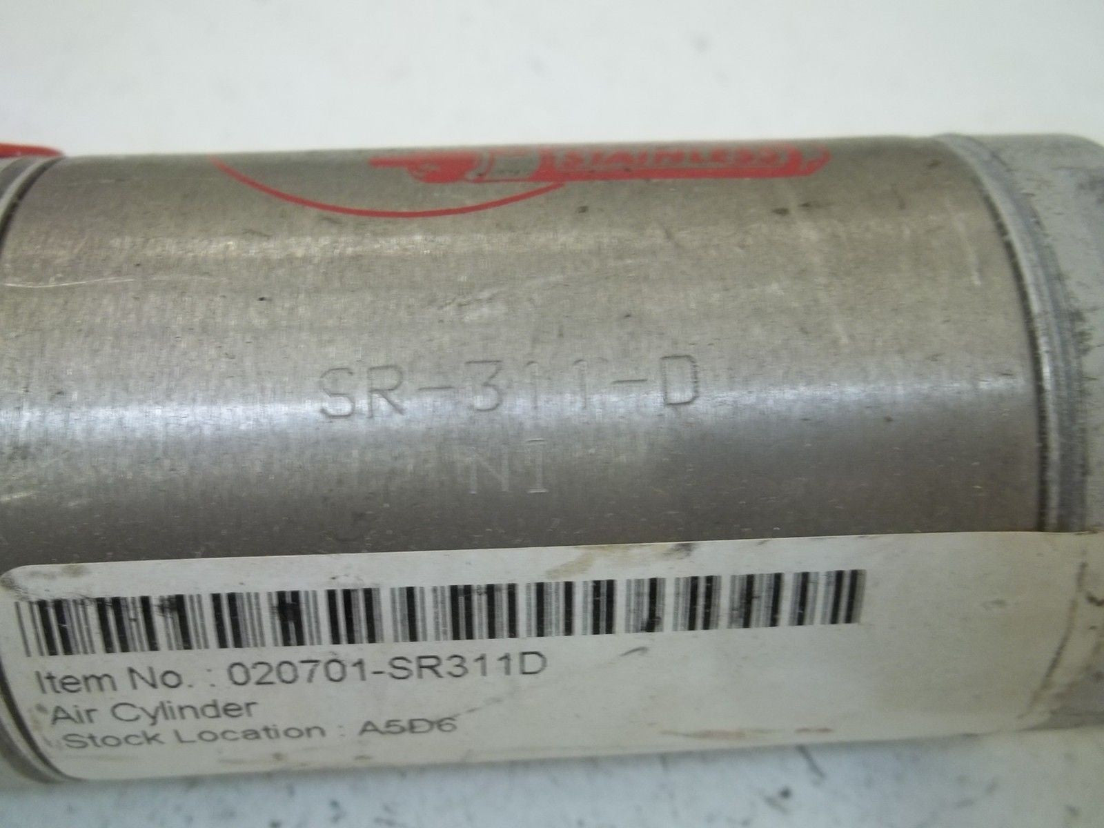 BIMBA SR-311-D PNEUMATIC AIR CYLINDER *USED*