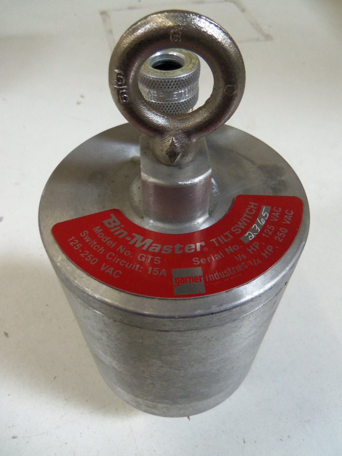 BIN-MASTER TILT SWITCH GTS *USED*