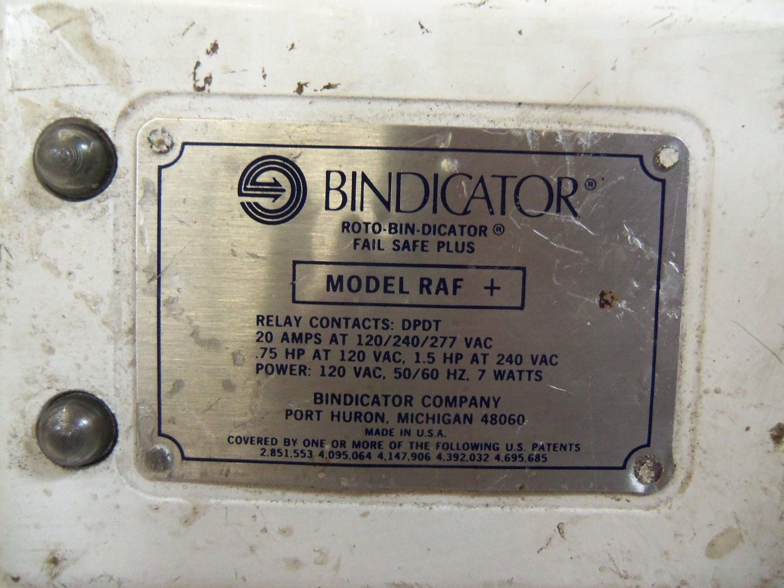 BINDICATOR RAF + *USED*