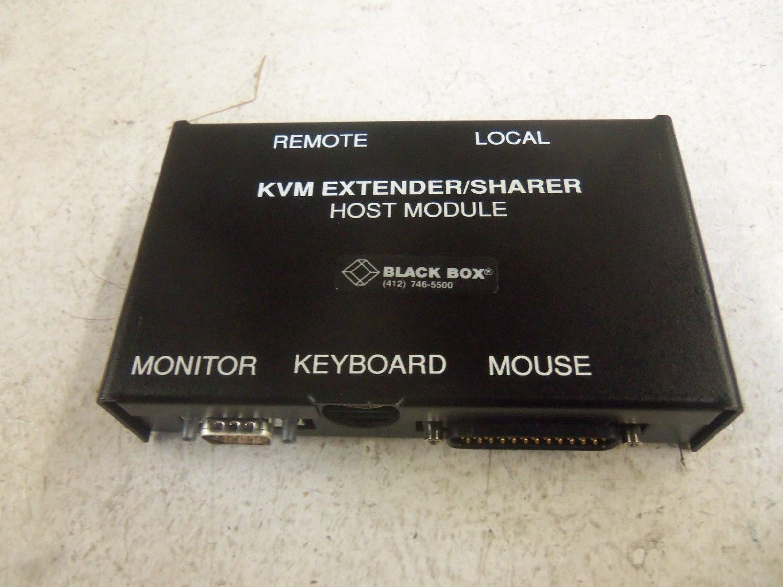 BLACK BOX AC231A KVM EXTENDER/SHARER HOST MODULE *USED*