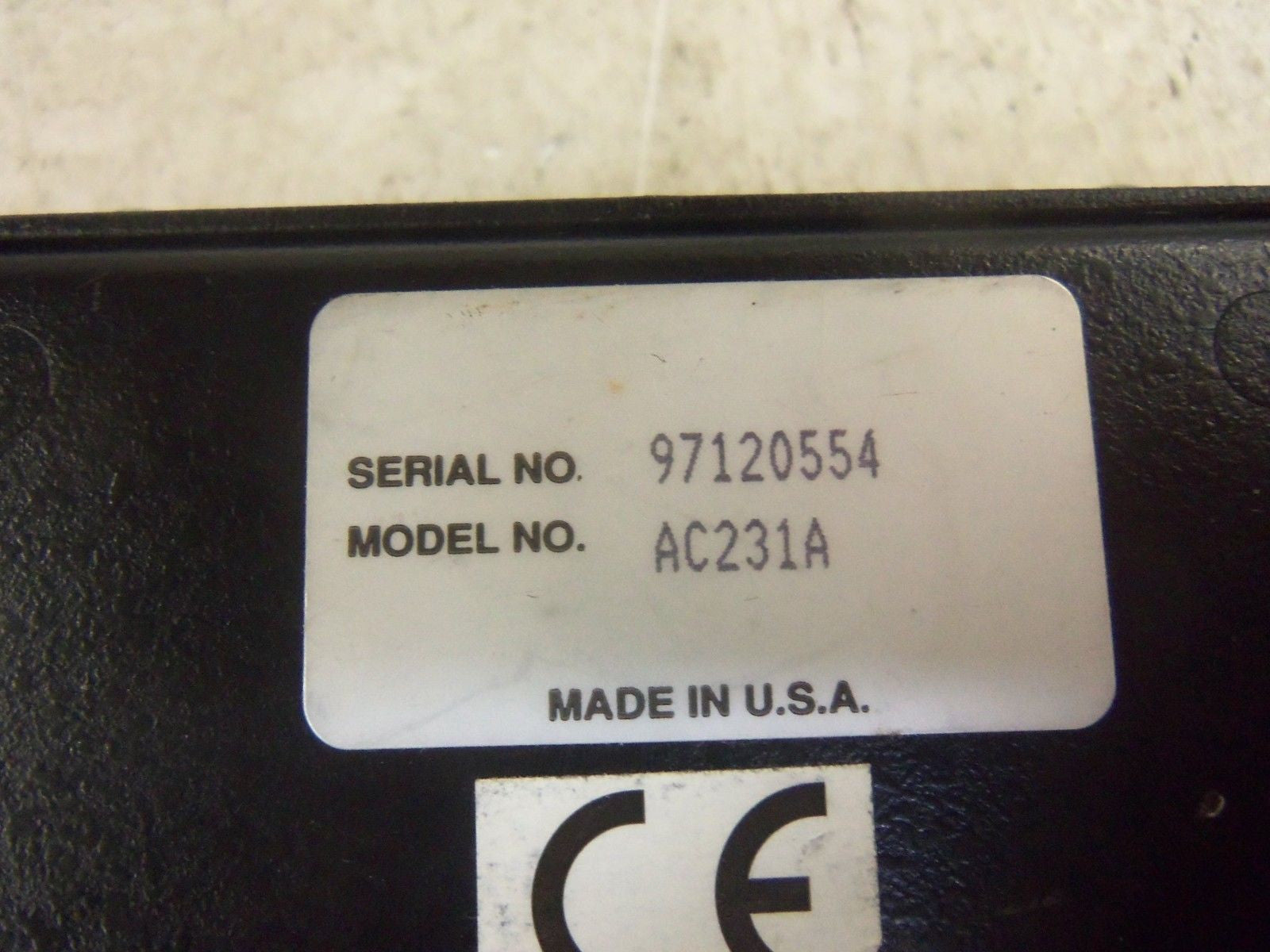 BLACK BOX AC231A KVM EXTENDER/SHARER HOST MODULE *USED*