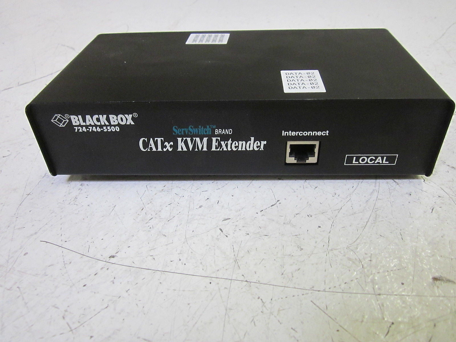 BLACK BOX SERVSWITCH ACU2022A CATX KVM EXTENDER *USED*