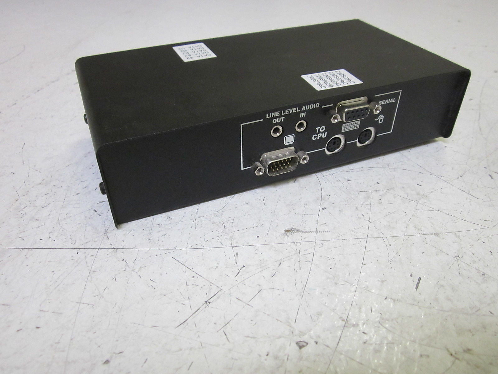 BLACK BOX SERVSWITCH ACU2022A CATX KVM EXTENDER *USED*