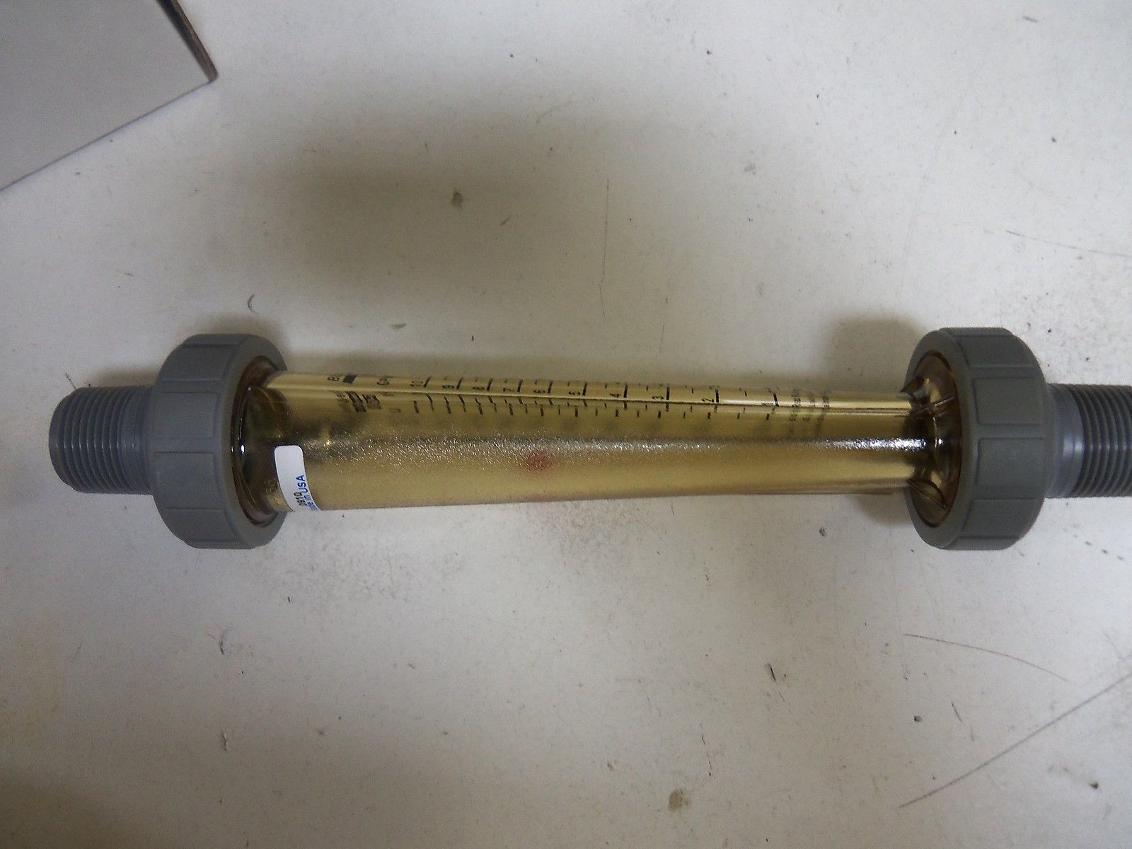 BLUE-WHITE F-45750L-1R FLOWMETER *NEW IN BOX*