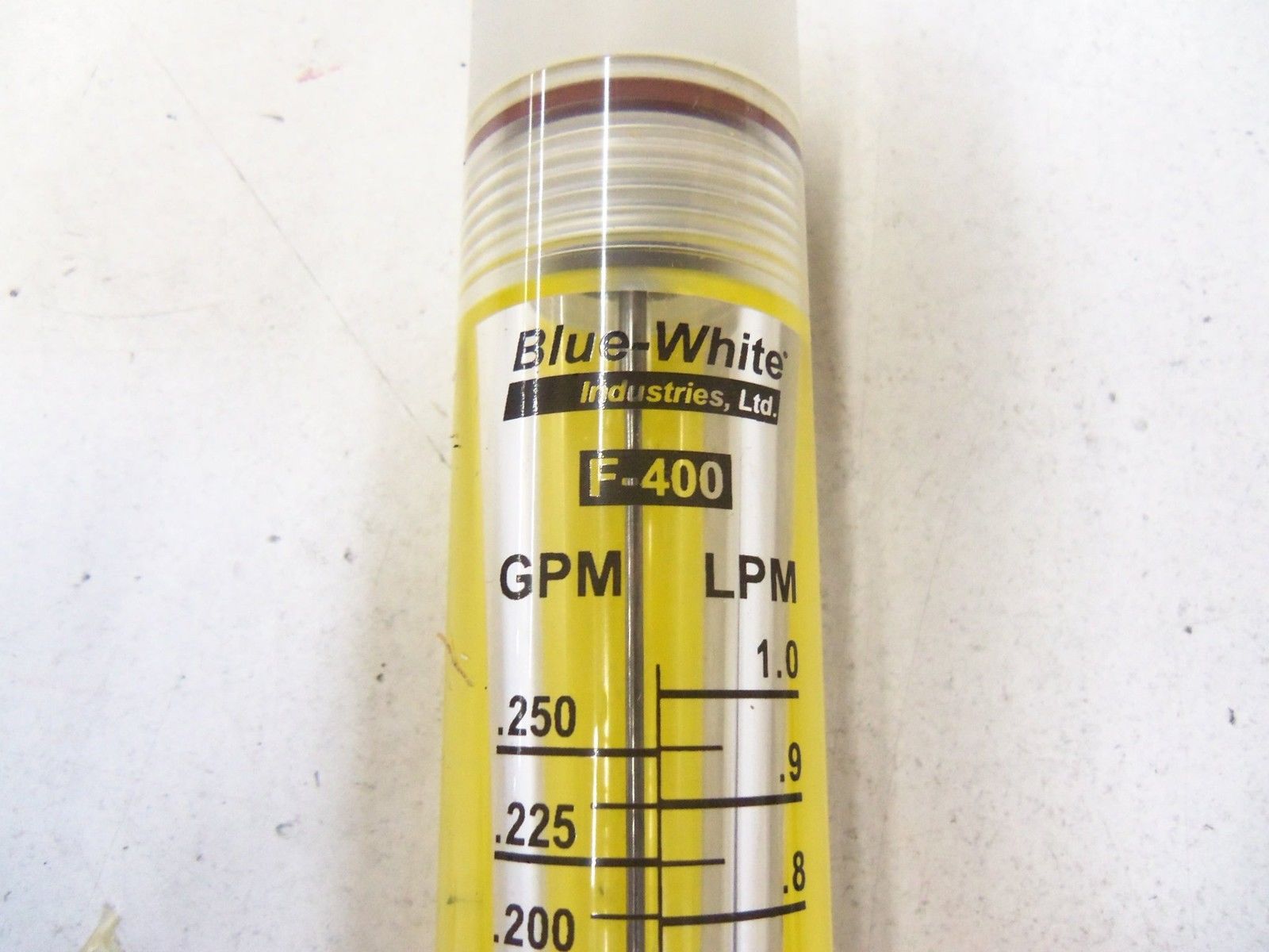 BLUE-WHITE F-40250LN-4 FLOWMETER *NEW IN BOX*