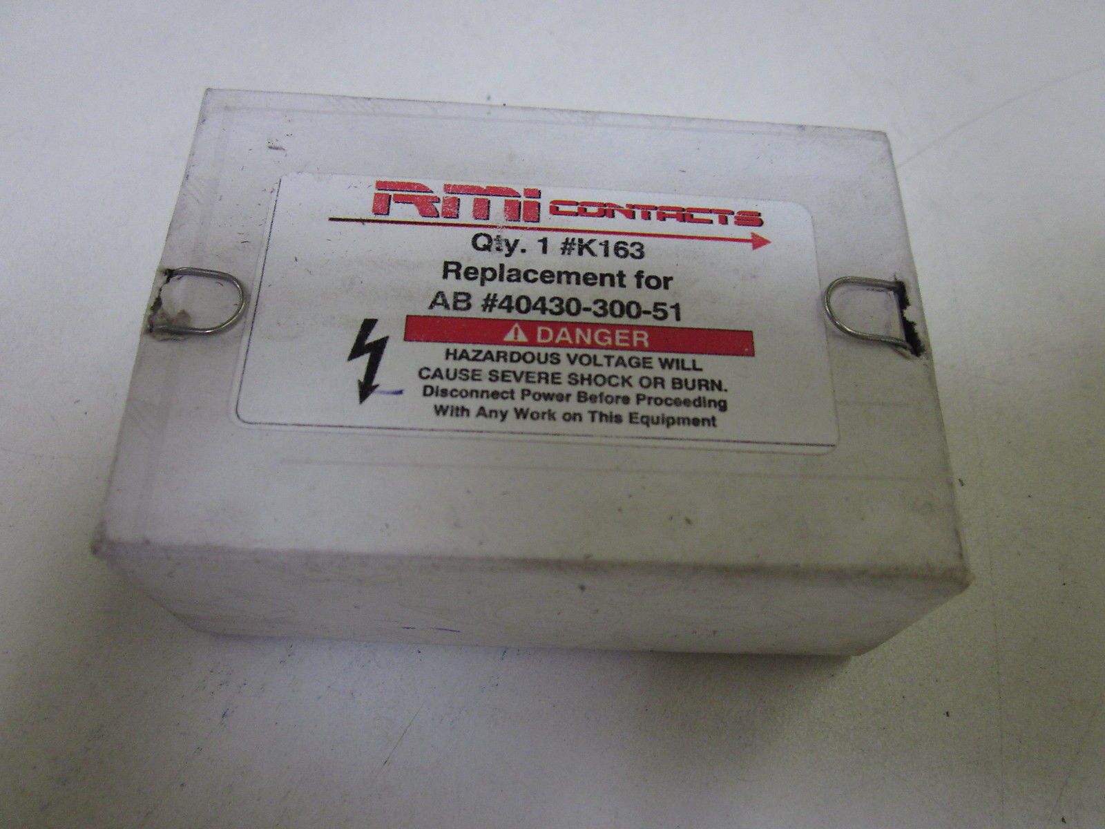 RMI CONTACTS K163 REPLACEMENT FOR AB# 40430-300-51 *NEW IN BOX*