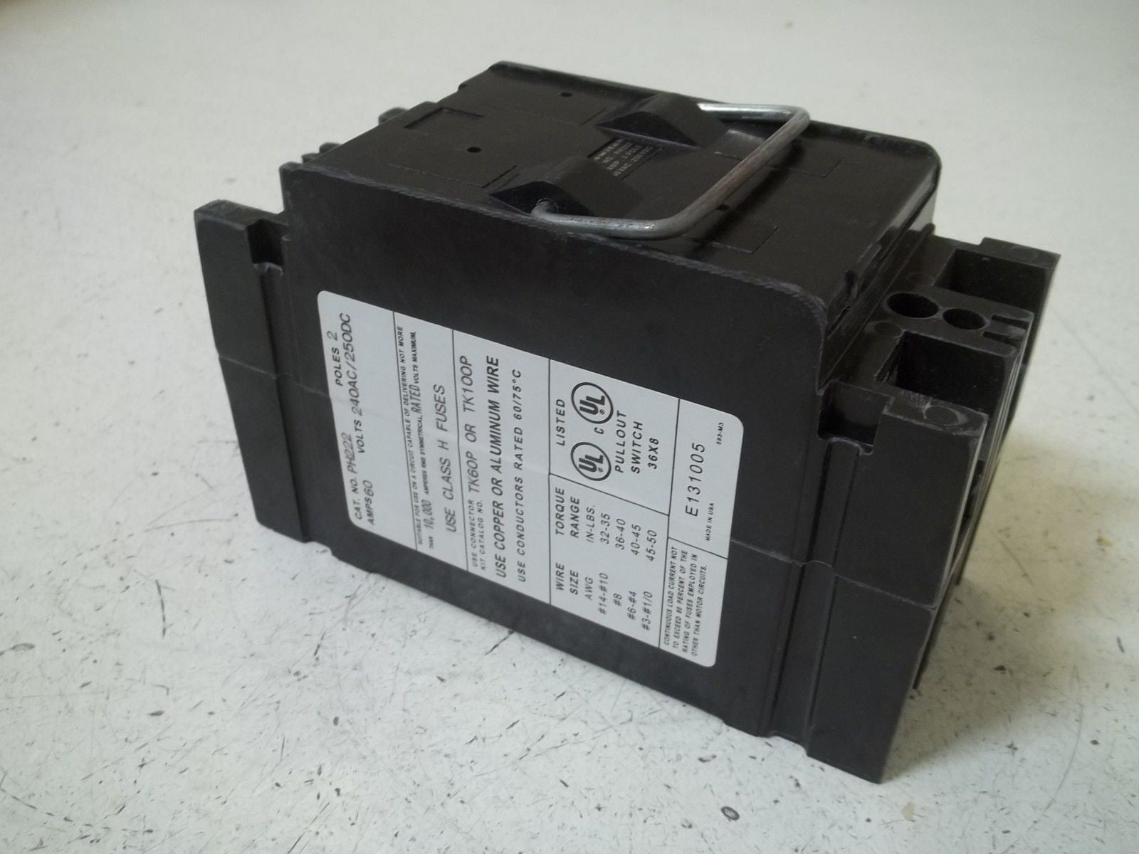 BOLTSWITCH PH222 PULLOUT SWITCH *NEW IN BOX*