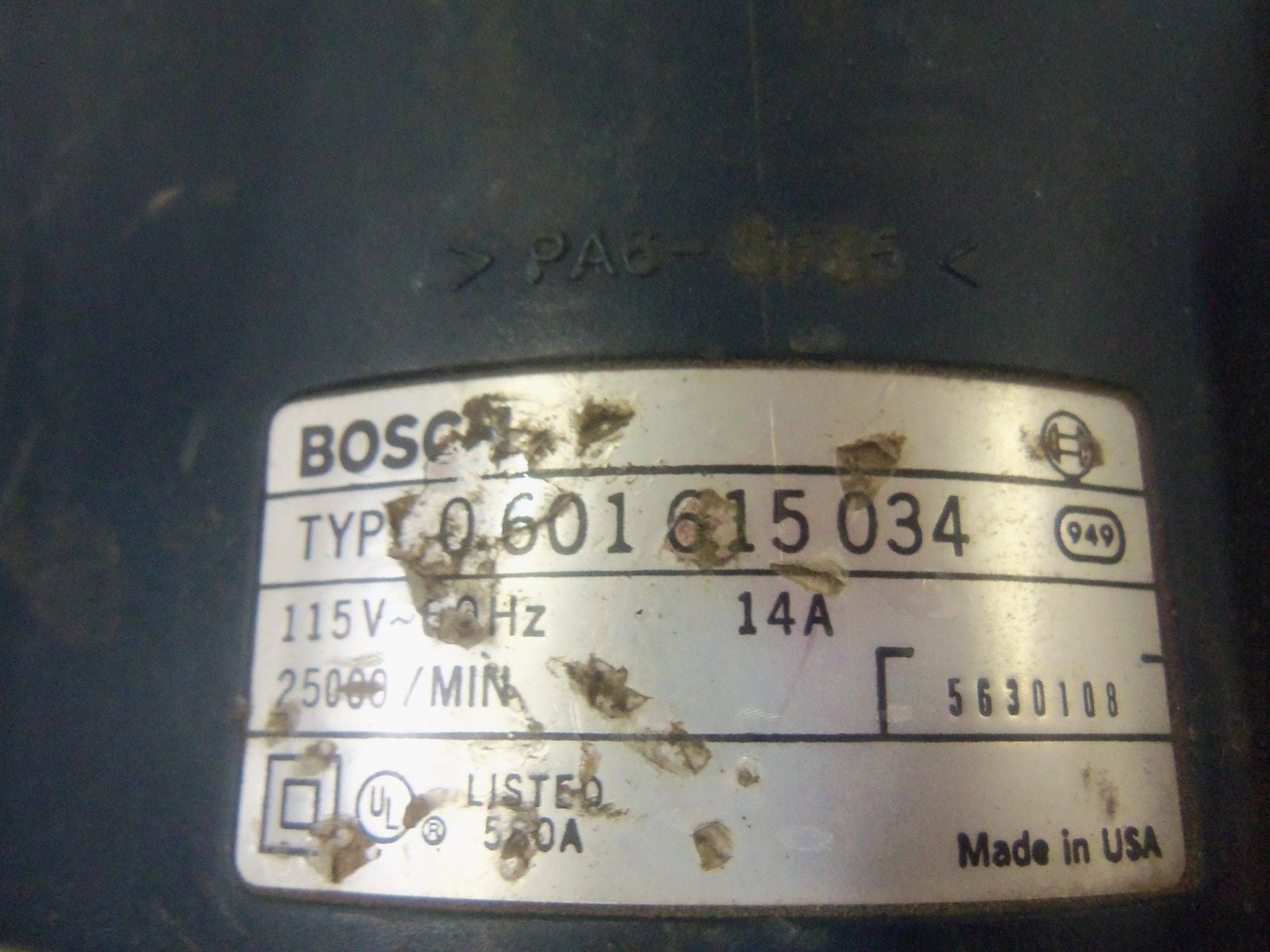 BOSCH 0601615034 *USED*