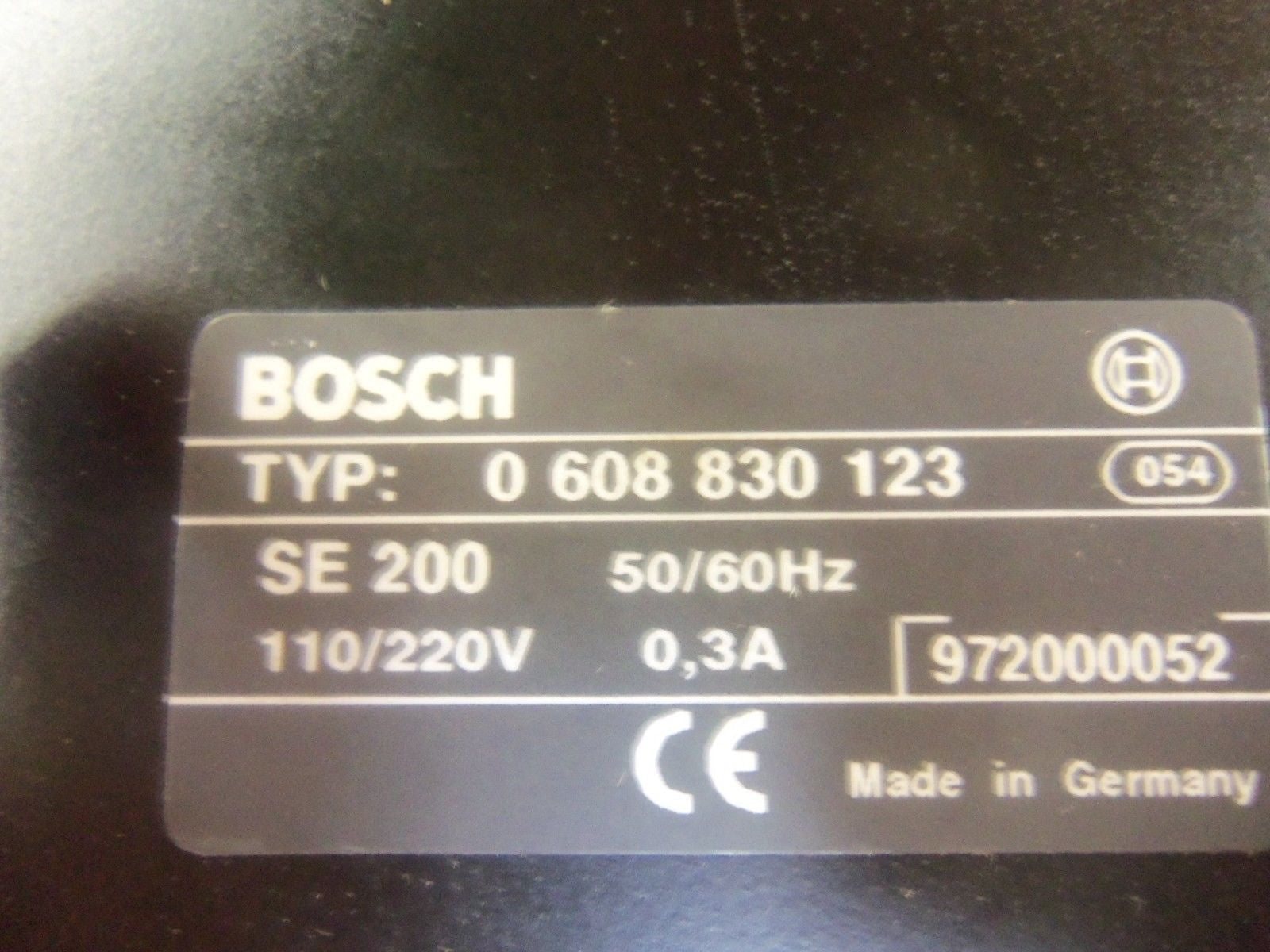 BOSCH SE200 0 608 830 123 DIGITAL SERVO CONTROLLER *USED*