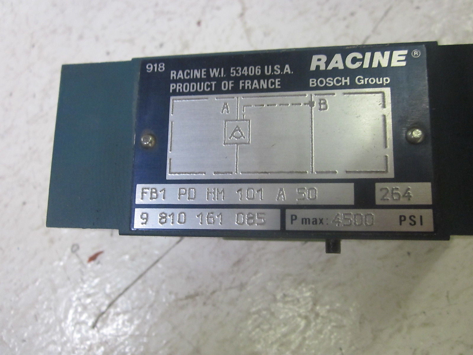 BOSCH FB1 PD HM 101 A 50 4500PSI *NEW IN BOX*