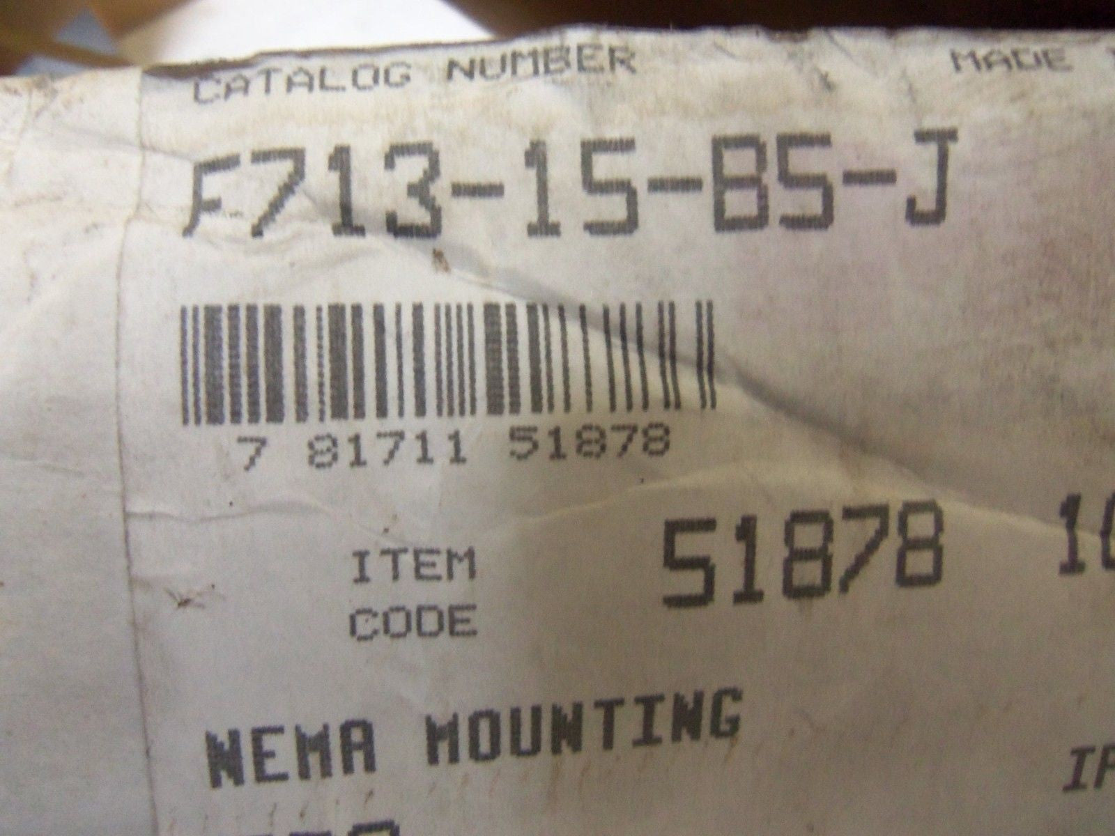 BOSTON GEAR F7131585J *NEW IN BOX*