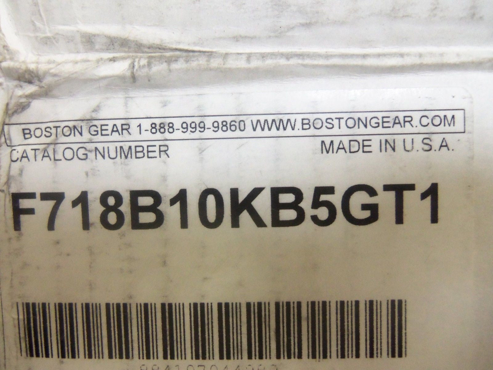 BOSTON GEAR F718B10KB5GT1 *NEW IN BOX*