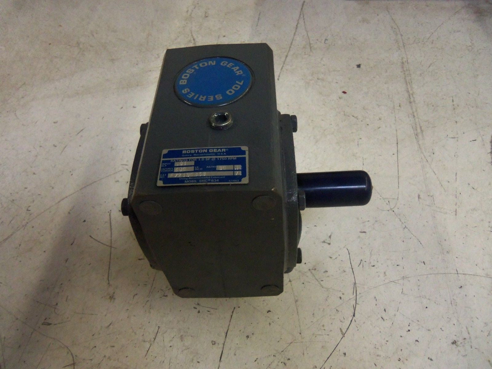 BOSTON GEAR F72130B56 REDUCER *USED*