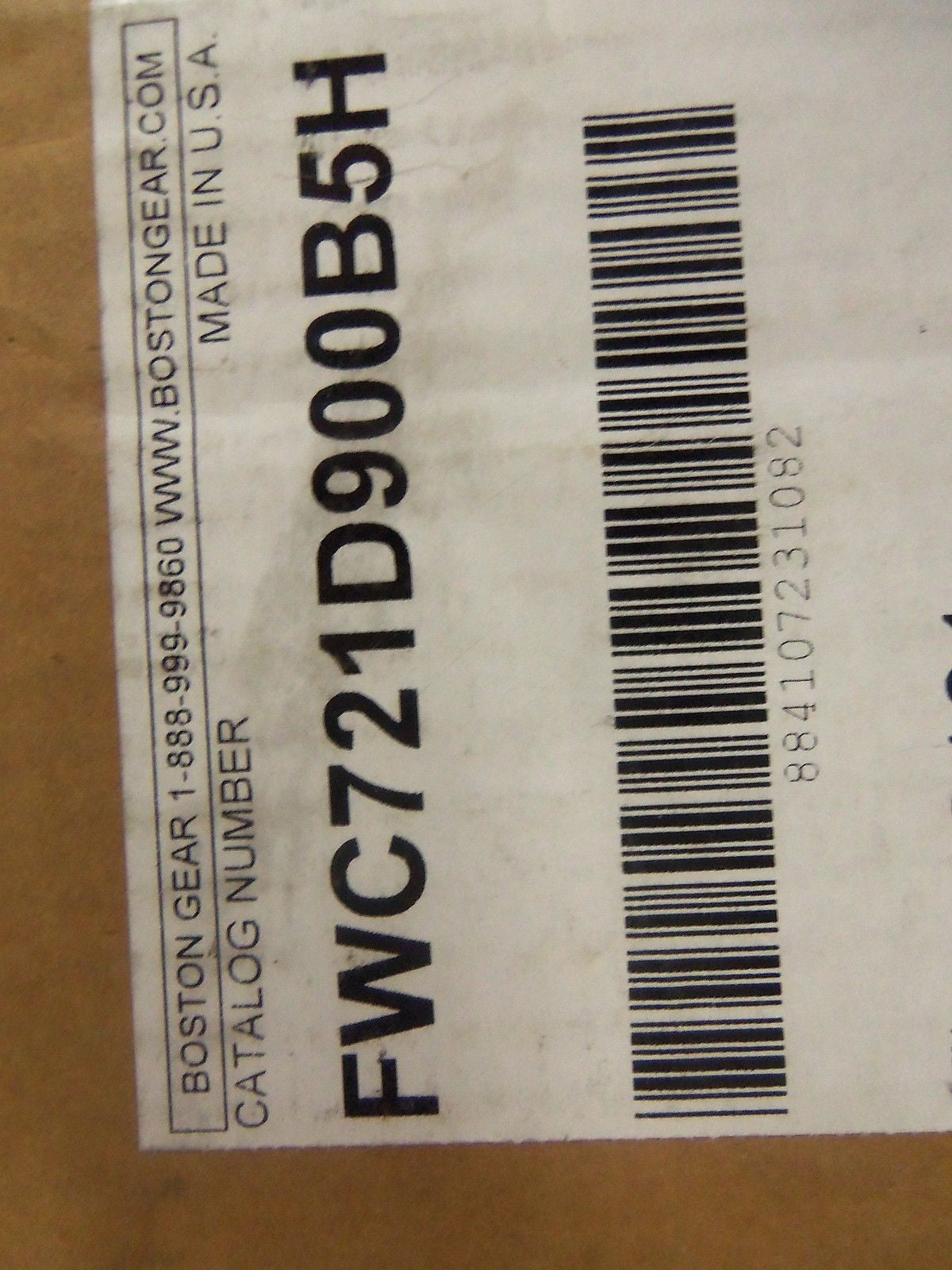 BOSTON GEAR FWC721D900B5H *NEW IN BOX*