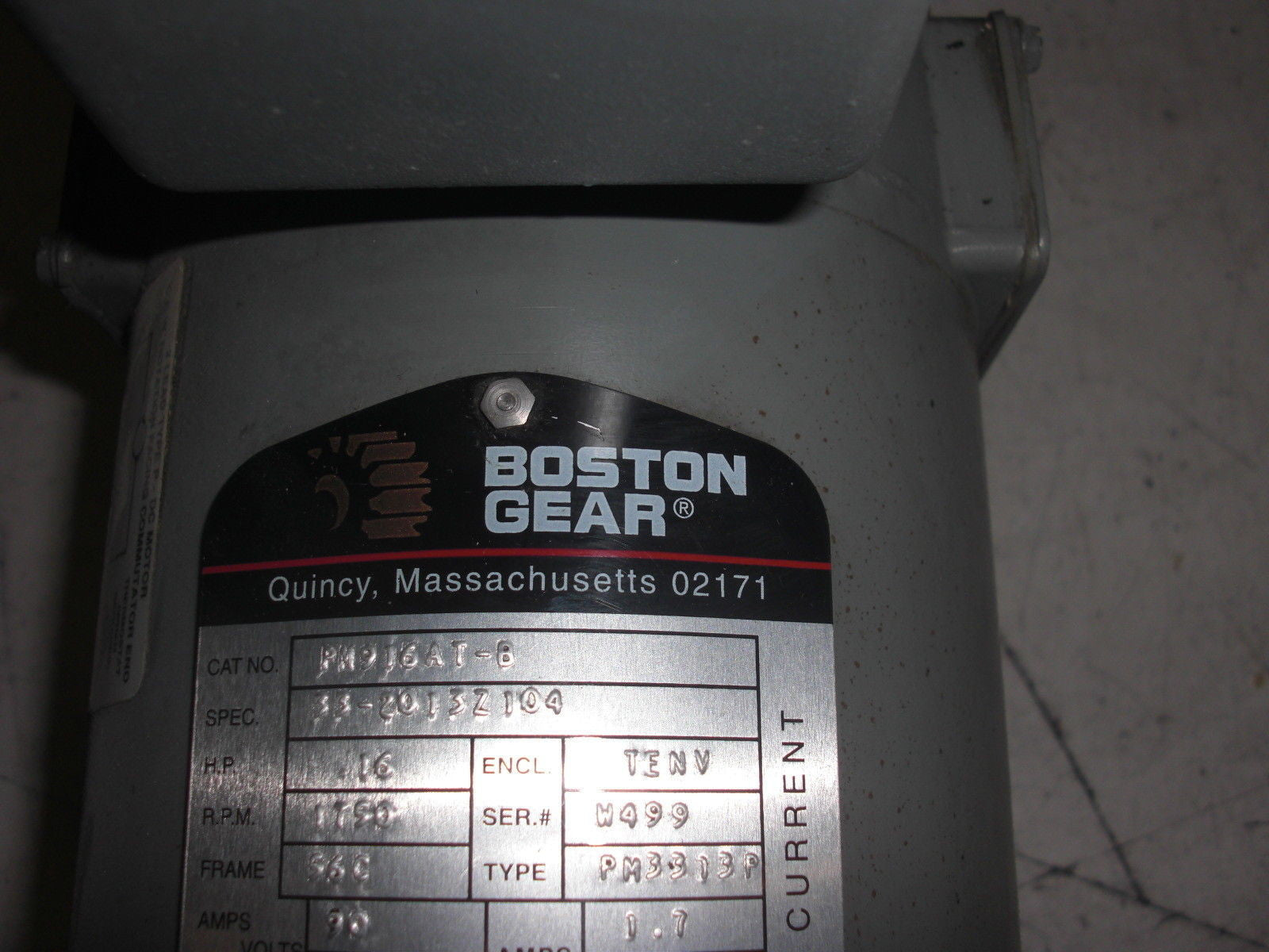 BOSTON GEAR PM916AT-B *USED*