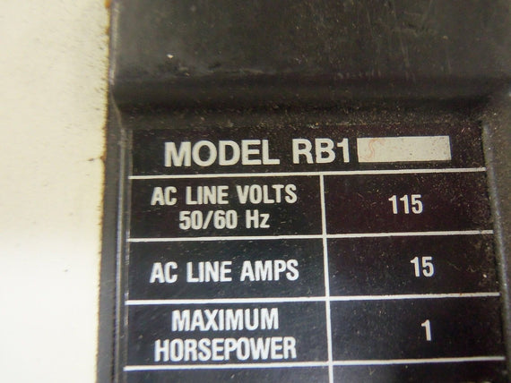 BOSTON GEAR RB1 *USED*