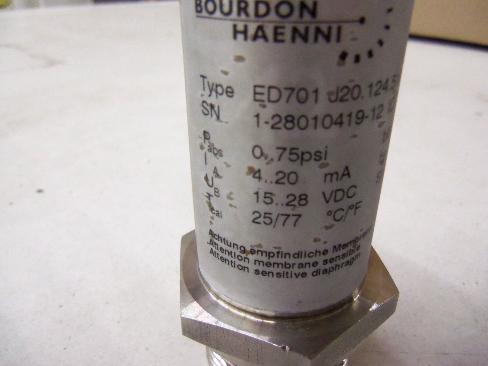 BOURBON HAENNI ED701 J20.124.51D.10 *NEW NO BOX*