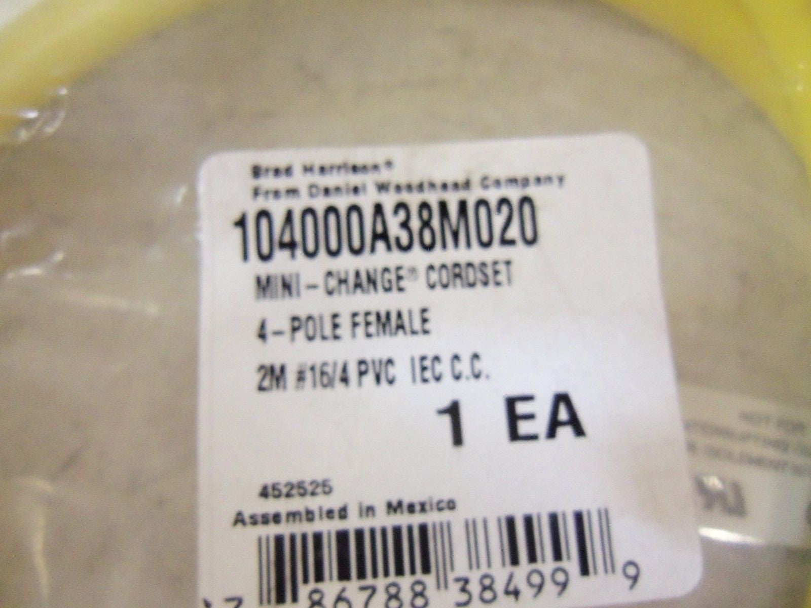 BRAD HARRISON 104000A38M020 *NEW IN FACTORY BAG*