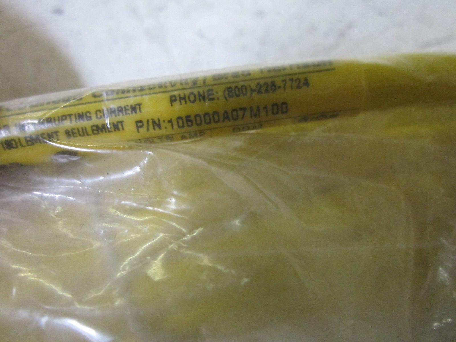 BRAD HARRISON 105000A07M100 MINI-CHANGE 5P-FEMALE CORD10M *NEW IN A FACTORY BAG*