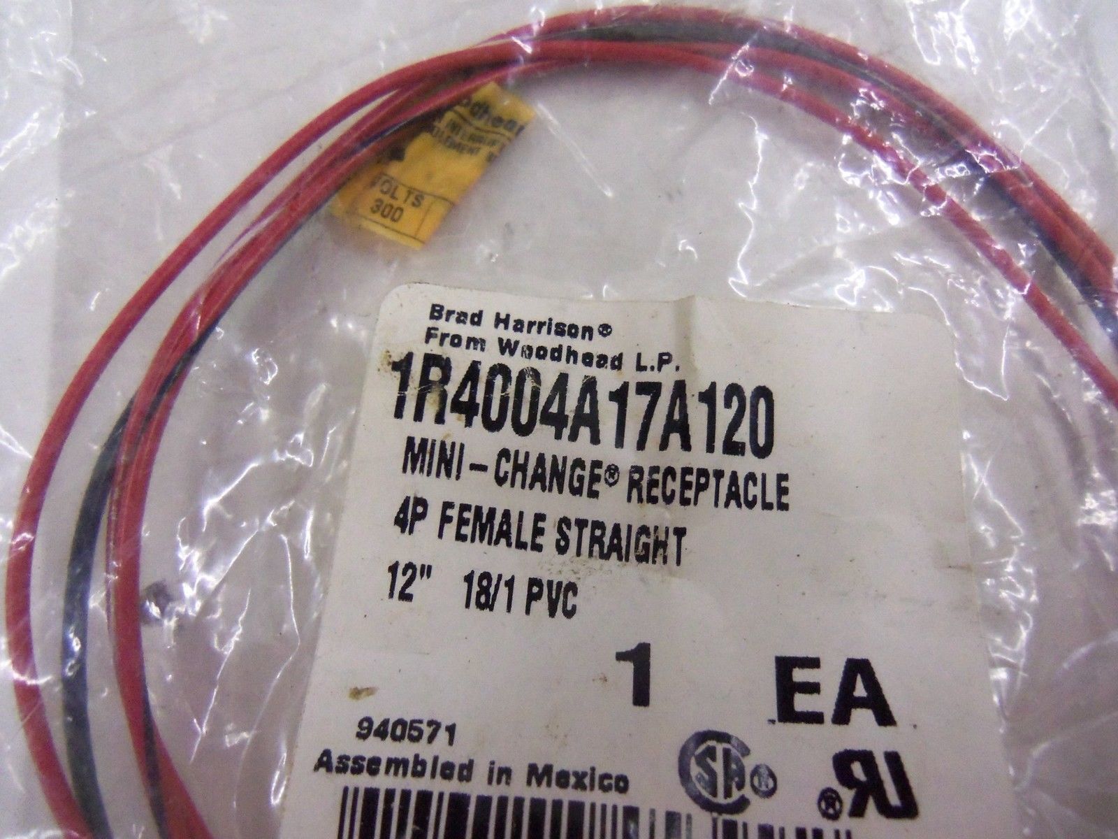BRAD HARRISON 1R4004A171A120 *NEW IN BAG*