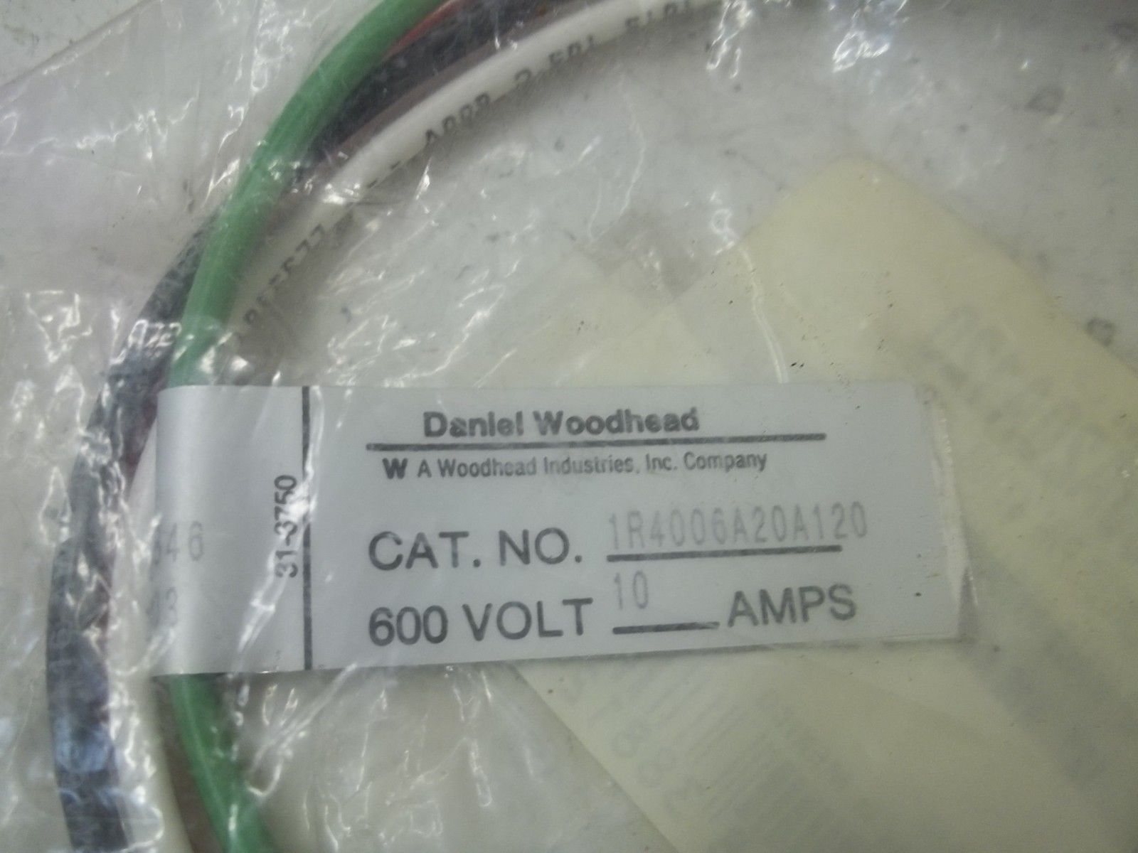 DANIEL WOODHEAD 41103 CORDSET * NEW IN FACTORY BAG *
