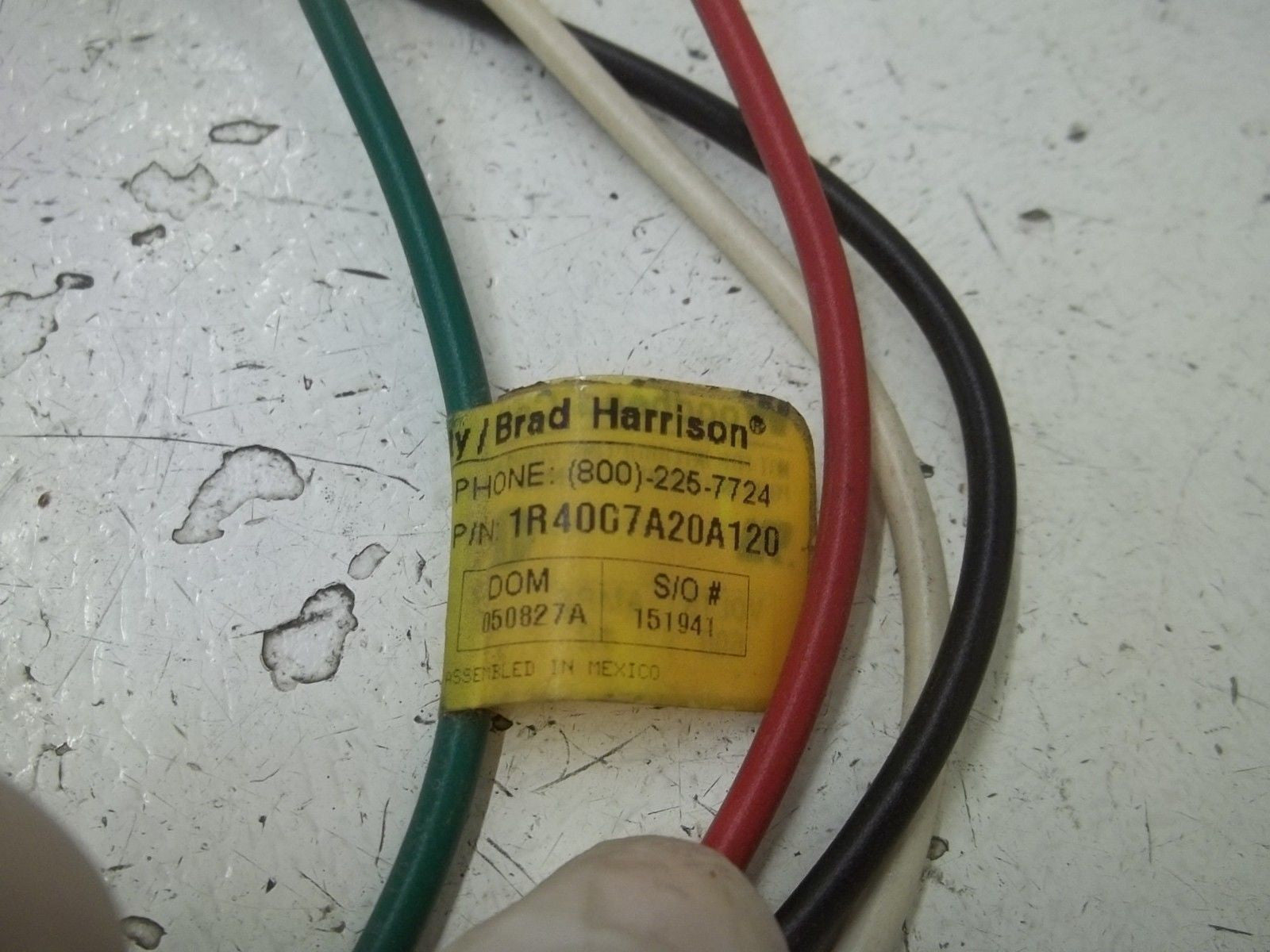 DANIEL WOODHEAD MINI-CHANGE 1R4007A20A120 RECEPTACLE *NEW NO BOX*