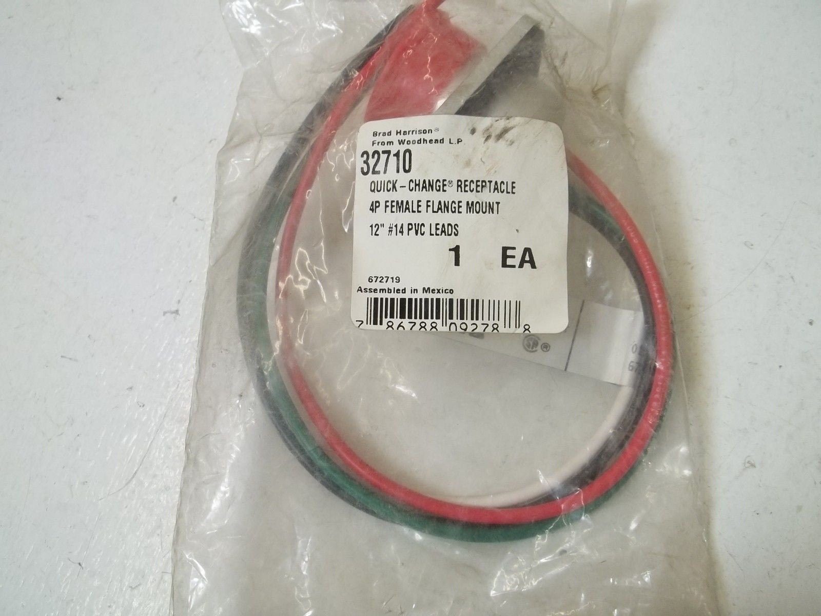 BRAD HARRISON 32710 4 FEMALE FLANGE MOUNT *NEW IN A FACTORY BAG*