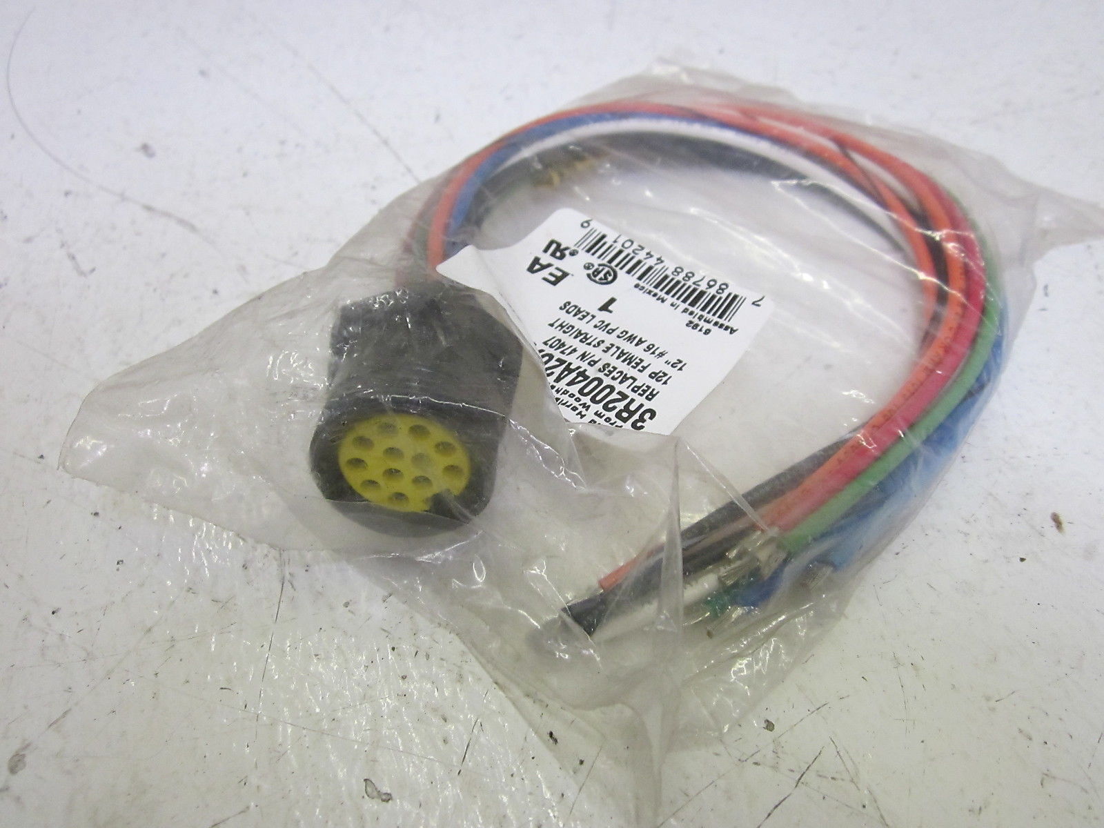 DANIEL WOODHEAD 47407 3R2004A20A120 FEMALE RECEPTACLE * NEW IN FACTORY BAG *