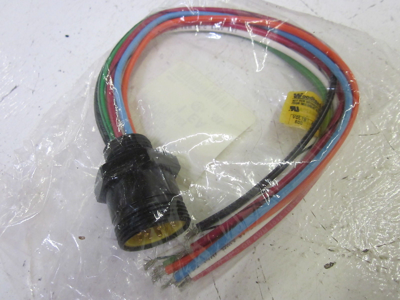 BRAD HARRISON 3R9006A20A120 MALE 9P RECEPTACLE *NEW IN FACTORY BAG*