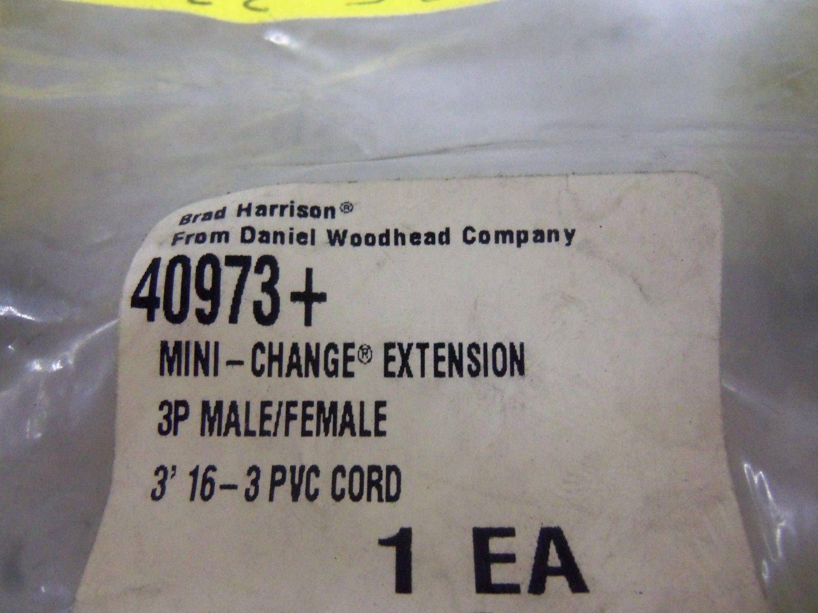 DANIEL WOODHEAD MINI-CHANGE 40973+ MALE/FEMALE EXTENSION *NEW IN FACTORY BAG*