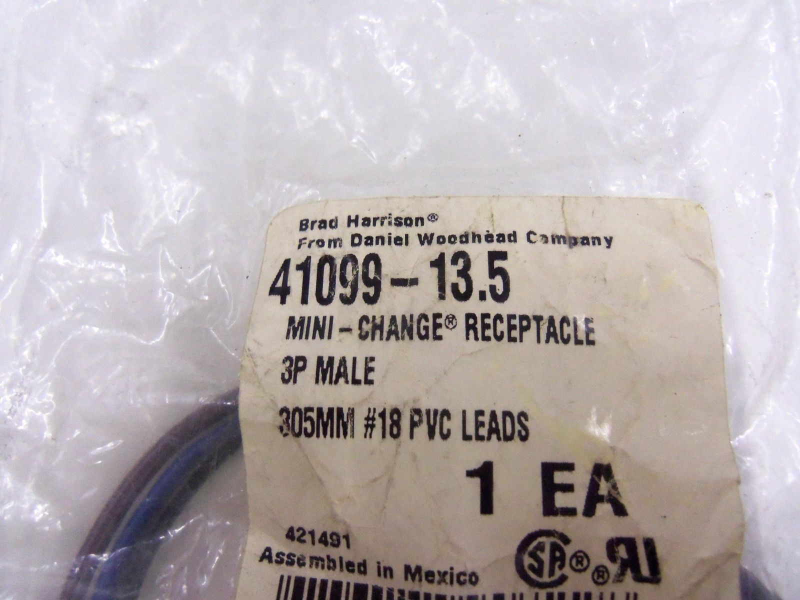 BRAD HARRISON 41099-13.5 *NEW IN BAG*