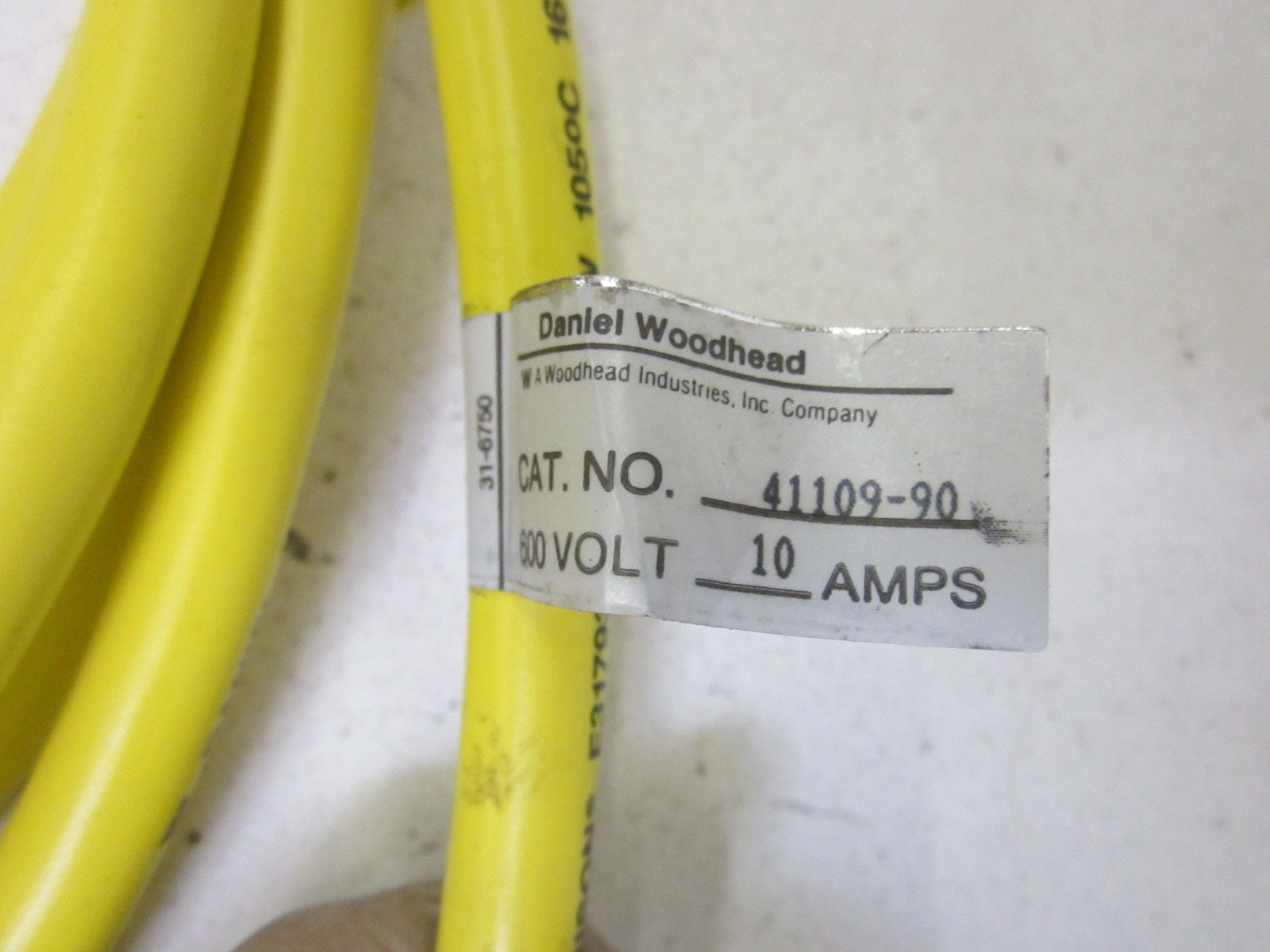 DANIEL WOODHEAD MINI-CHANGE 41109-90 CORDSET *USED*