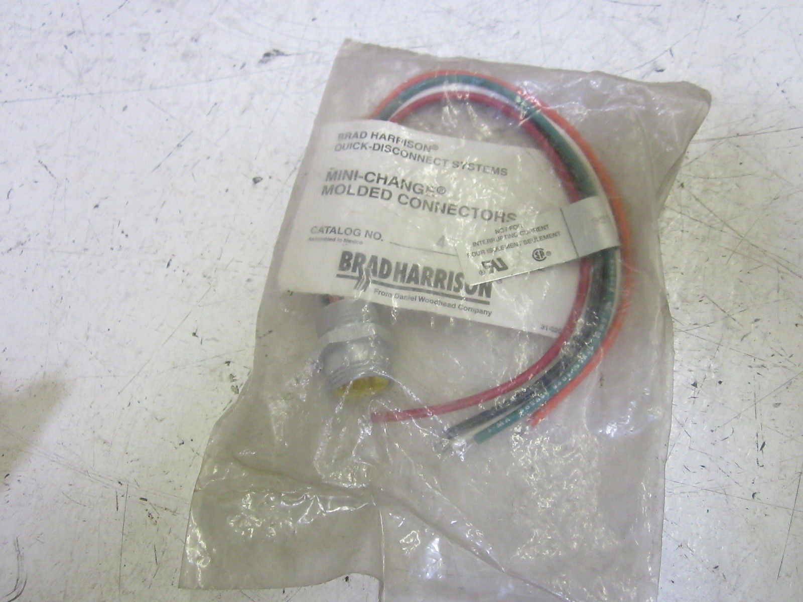 DANIEL WOODHEAD MINI-CHANGE 41310+ RECEPTACLE *NEW IN FACTORY BAG*