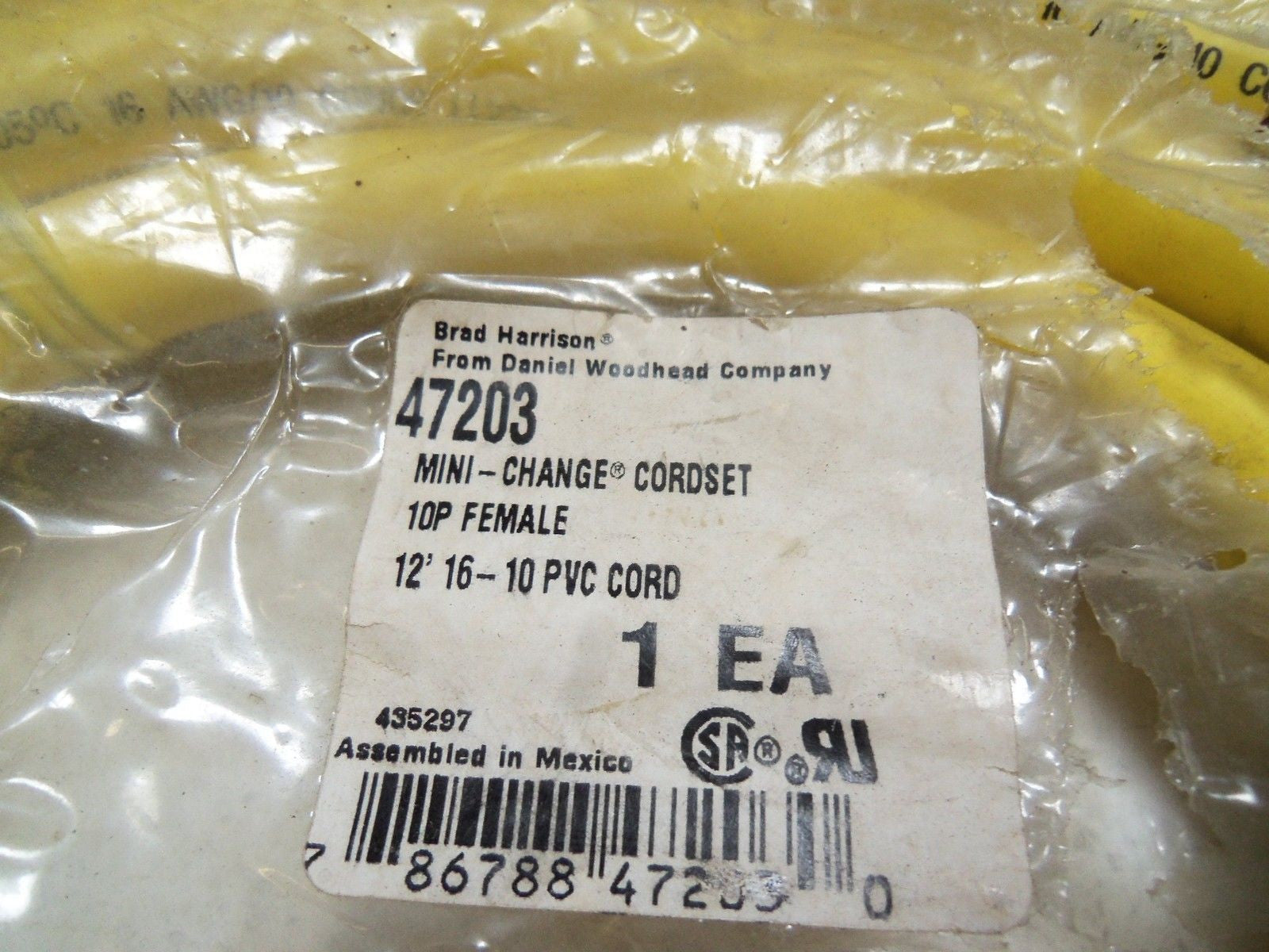 BRAD HARRISON 47203 *NEW IN FACTORY BAG*