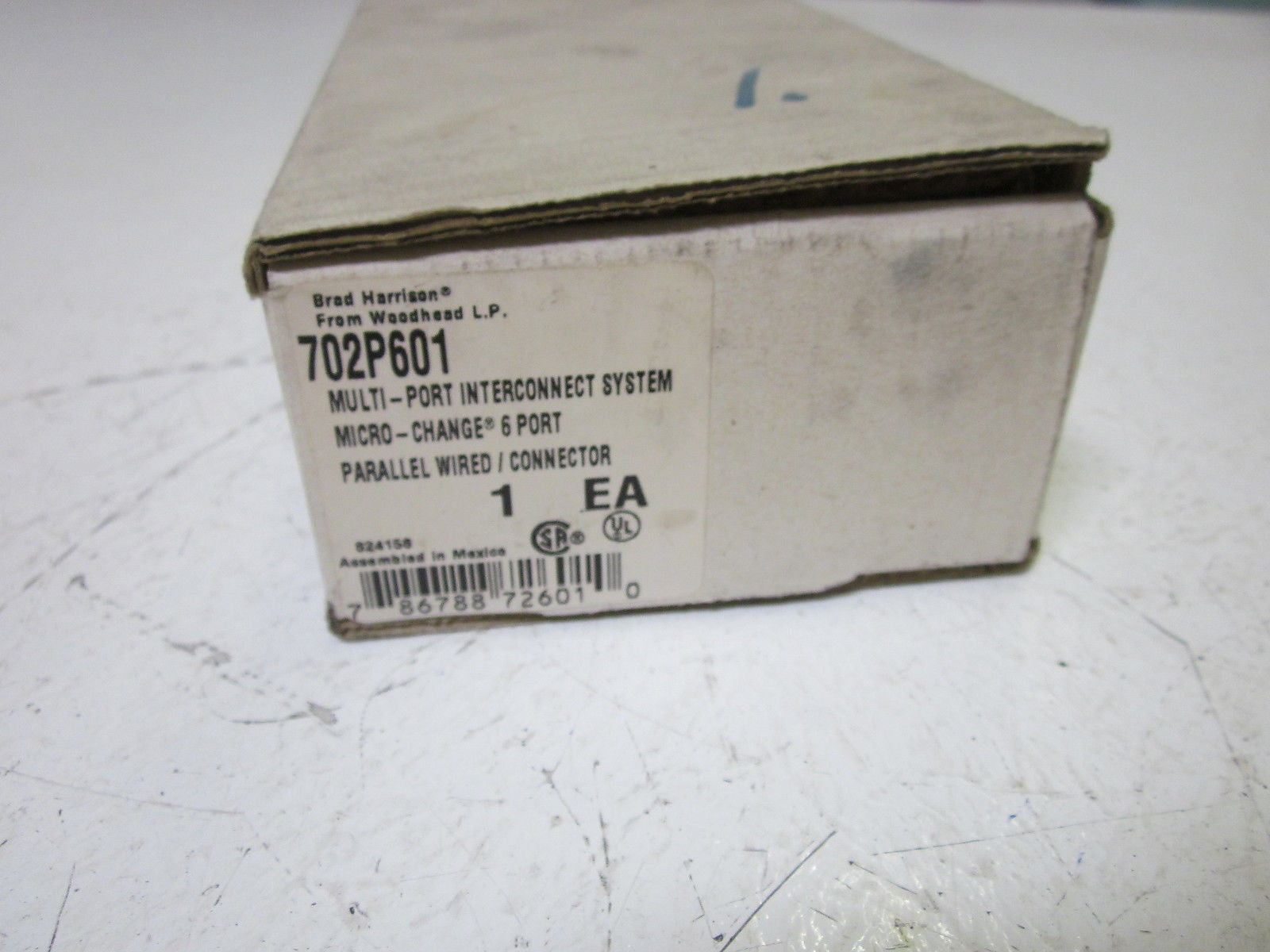 BRAD HARRISON 702P601 MULTI-PORT INTERCONNECT SYSTEMS *NEW IN BOX*