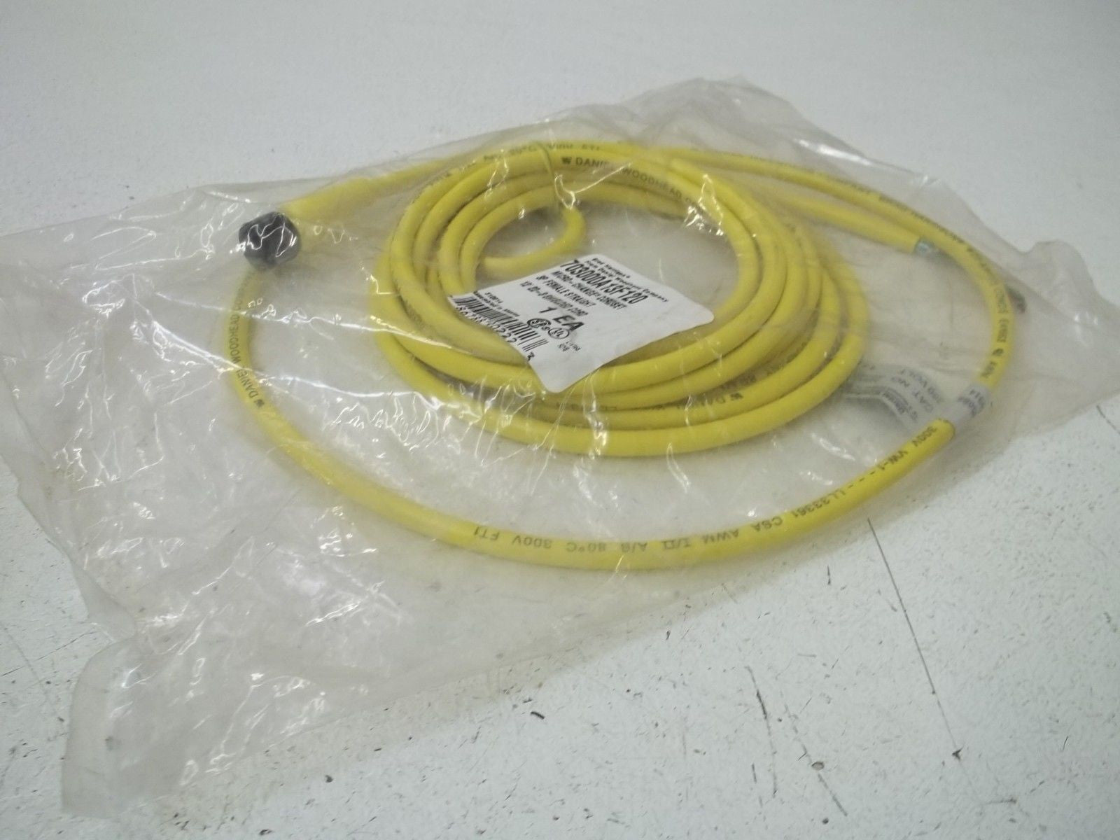 BRAD HARRISON 703000A13F120 CORDSET 3P FEMALE STRAIGHT *NEW IN A BAG*