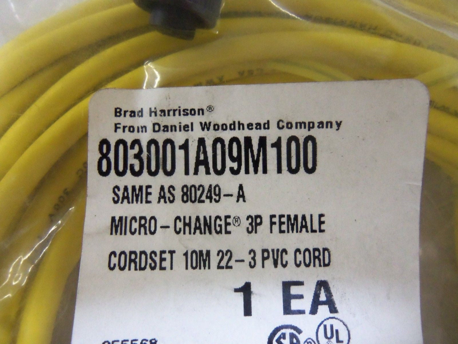 BRAD HARRISON 803001A09M100 *NEW*